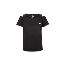 Afbeelding in Gallery-weergave laden, Oranĝo Graco Women T-shirt with open shoulder - 12043