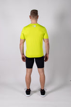 Afbeelding in Gallery-weergave laden, Orango Running - Mens T-shirt short sleeve V-neck - Lime - 11027