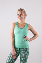 Afbeelding in Gallery-weergave laden, Orango Running - Womens Singlet - Neptune Green - 12025