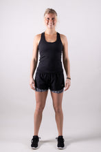 Afbeelding in Gallery-weergave laden, Orango Running - Womens Short with inner pants - Black / Black/White - 12040