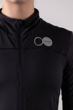 Afbeelding in Gallery-weergave laden, Orango Running - Womens cover up jacket with full zipp - Black - 12051