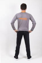 Afbeelding in Gallery-weergave laden, Orango Running - Mens T-shirt long sleeve - Regular Fit - Steel Grey - P010106G