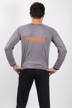 Afbeelding in Gallery-weergave laden, Orango Running - Mens T-shirt long sleeve - Regular Fit - Steel Grey - P010106G