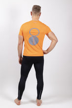 Afbeelding in Gallery-weergave laden, Orango Running - Mens T-shirt short sleeve O-neck reflection - Orange - P010-101E
