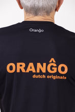Afbeelding in Gallery-weergave laden, Orango Running - Mens T-shirt short sleeve V-neck - Regular Fit - Black - Print: Dutch Originals - P010-1012G