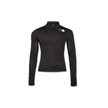 Afbeelding in Gallery-weergave laden, Orango Running - Womens cover up jacket with full zipp - Black - 12051