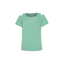 Afbeelding in Gallery-weergave laden, Orango Running - Womens T-shirt with open shoulder - Neptune Green - 12043