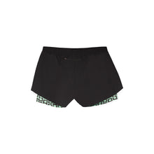 Afbeelding in Gallery-weergave laden, Orango Running - Womens Short with inner pants - Black / Black/Neptune Green - 12040