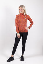 Afbeelding in Gallery-weergave laden, Orango Running - Womens T-shirt long sleeve Zipp - Multicolor - P010-204