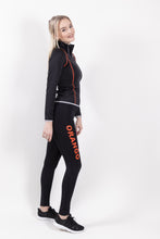 Afbeelding in Gallery-weergave laden, Orango Running - Womens Longsleeve Top Full Zipp - Black - P010-206