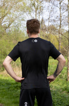 Afbeelding in Gallery-weergave laden, Orango Running -  Running Rotterdam Mens T-shirt short sleeve O-neck, Regular Fit - Black - P010-102
