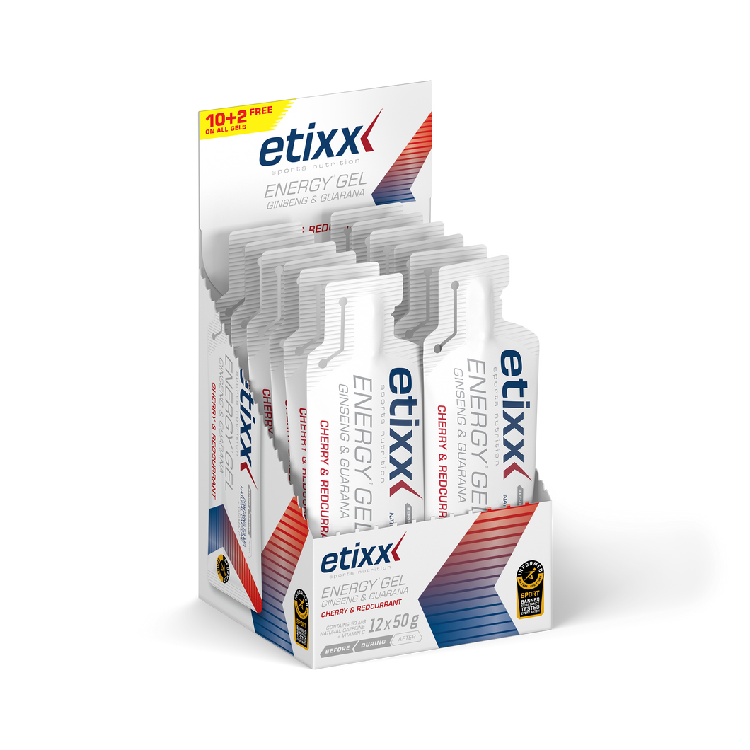 Energy Gel Ginseng & Guarana - Etixx Sports Nutrition