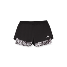 Afbeelding in Gallery-weergave laden, Oranĝo Kurio Women's Running Shorts with Inner Tight - 12040
