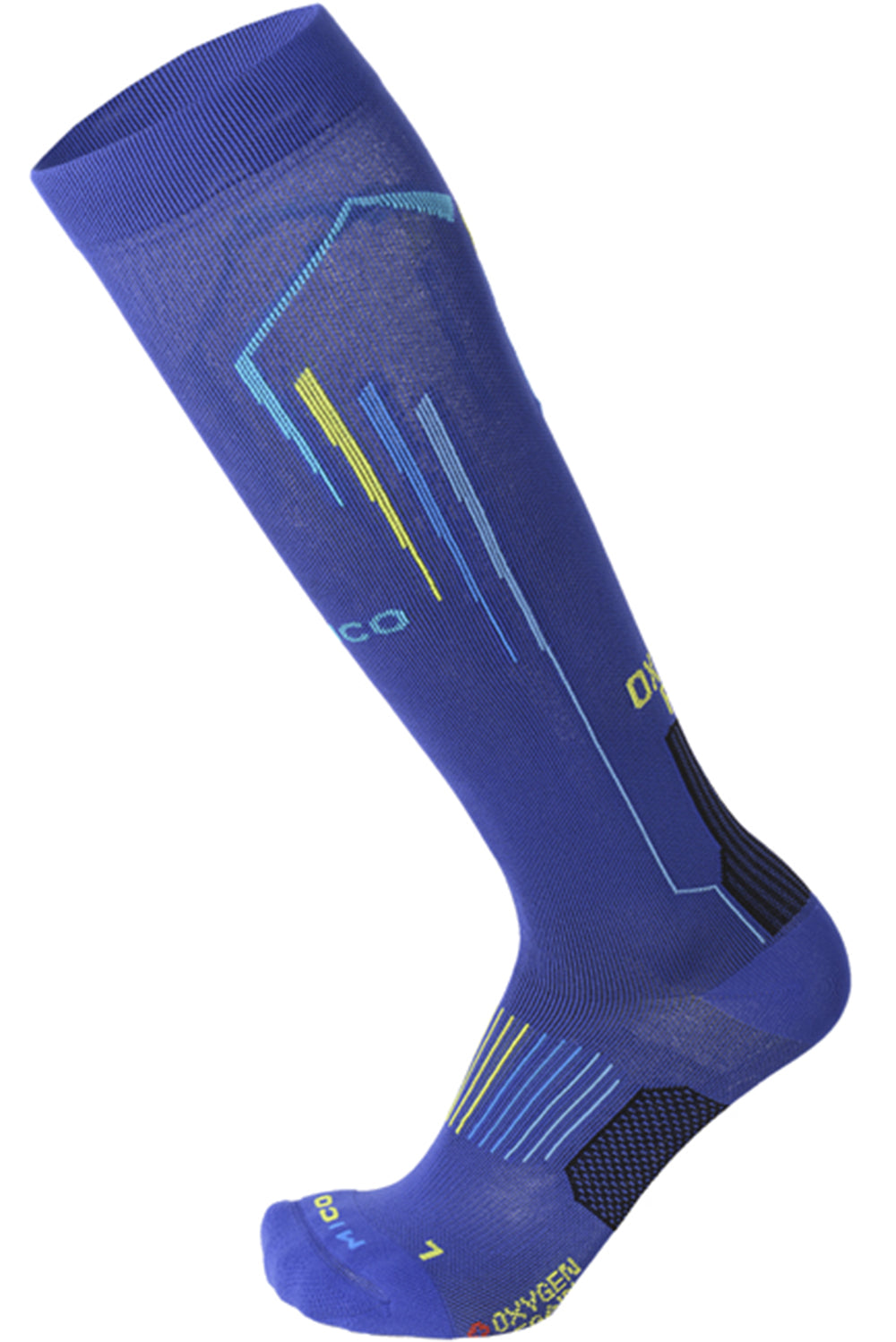 Mico OXI-JET Compression Long Running Socks