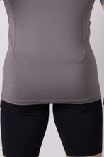 Afbeelding in Gallery-weergave laden, Orango Running - Mens T-shirt short sleeve - Steel Grey/Lime - 11016
