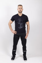 Afbeelding in Gallery-weergave laden, Orango Running - Mens T-shirt short sleeve V-neck - Print Zoef - P010101F
