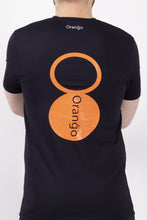 Afbeelding in Gallery-weergave laden, Orango Running - Mens T-shirt short sleeve V-neck -  Regular Fit - Orange - Print: Logo - P010-101E
