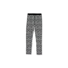 Afbeelding in Gallery-weergave laden, Orango Running - Womens Long Tights - Black/White Allover Print - 12006
